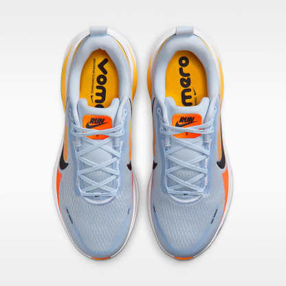 Nike Vomero 18 Straßenlaufschuh (Herren) – Hydrogen Blue/Laser Orange/Total Orange/Schwarz