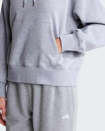 TNF™ Essential Simple Dome Boxy Oversized Hoodie Damen – TNF Pale Grey Heather