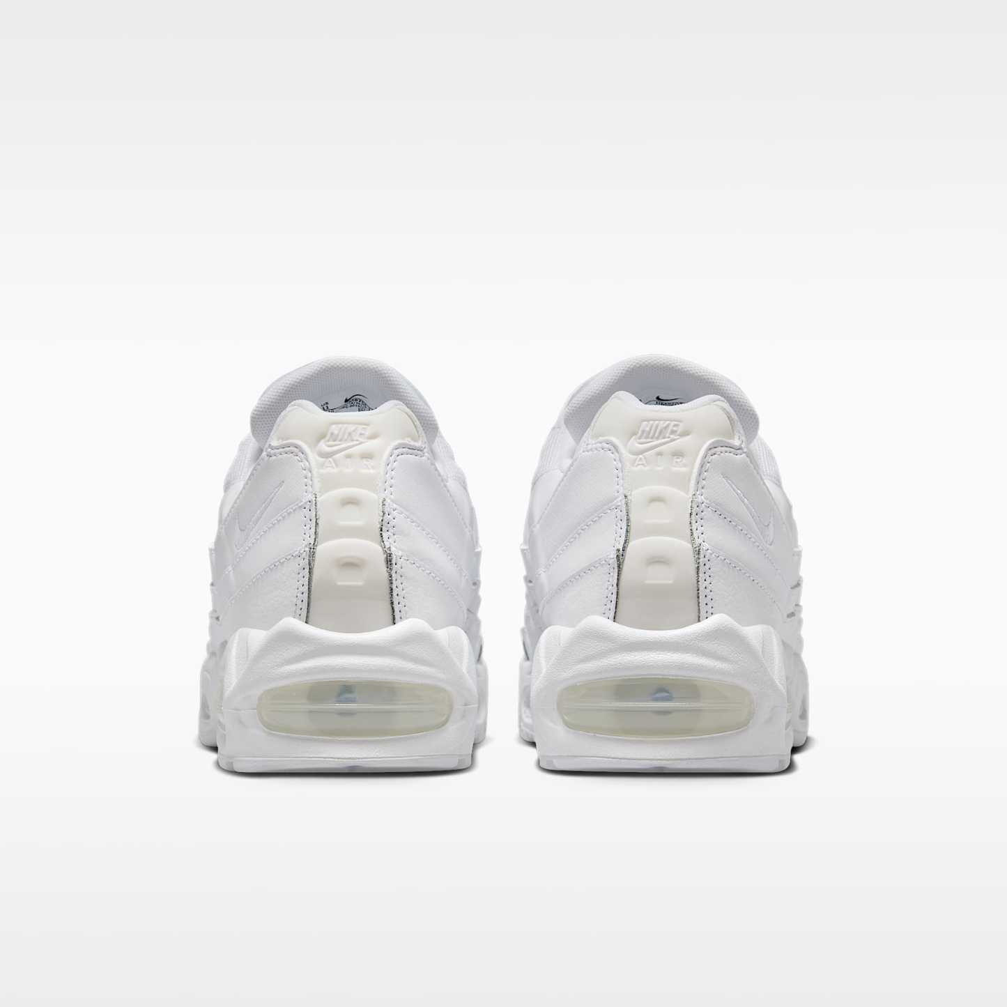 Nike Air Max 95 Big Bubble Schuh (Herren) – Weiß/Weiß/Pure Platinum/Weiß