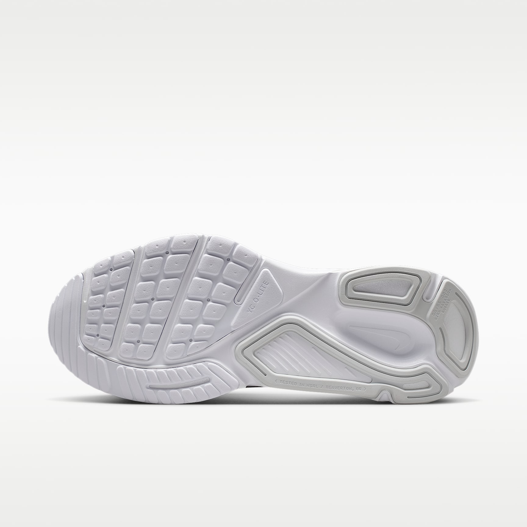 Nike Structure Plus Straßenlaufschuh (Damen) – Weiß/Photon Dust/Metallic Silver