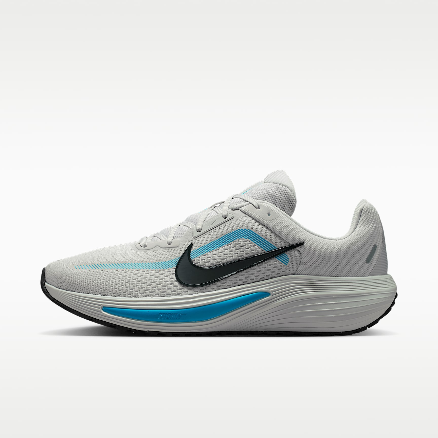 Nike Quest 7 Straßenlaufschuhe (Herren) – Vast Grey/Light Current Blue/Off White/Anthracite