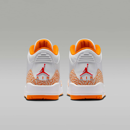 Air Jordan 3 Retro "Sport Renaissance" Schuh (Damen) – Weiß/Cement Grey/Fire Red/Multi-Color