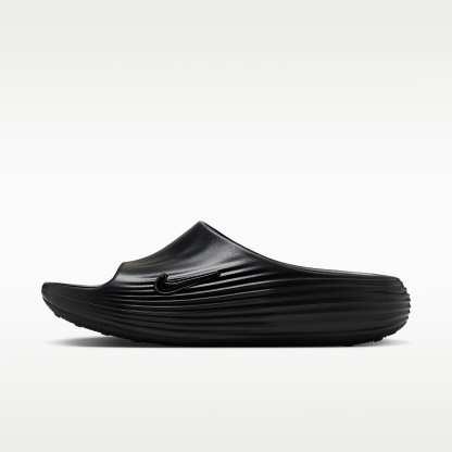 Nike ReactX Rejuven8 Slides (Herren) – Schwarz/Schwarz/Schwarz