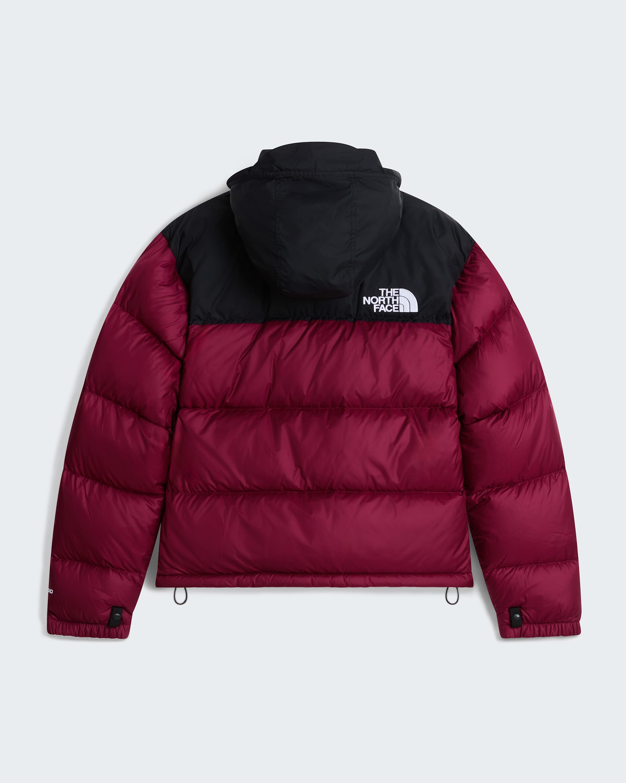 1996 Retro Nuptse Jacke für Damen – Burgundy Crush-TNF Black