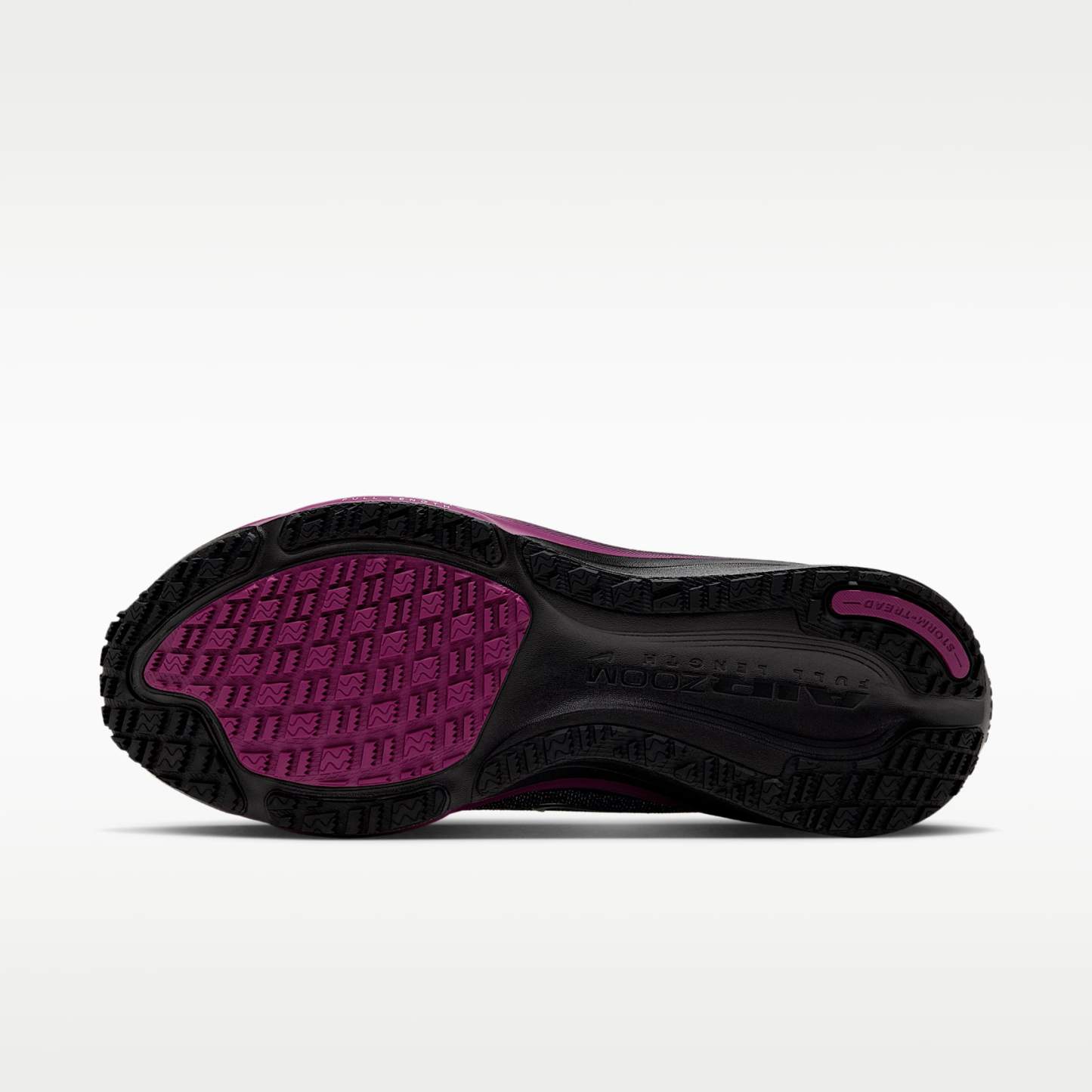 Nike Pegasus 42 GORE-TEX wasserdichter Straßenlaufschuh (Damen) – Schwarz/True Berry/Metallic Silver