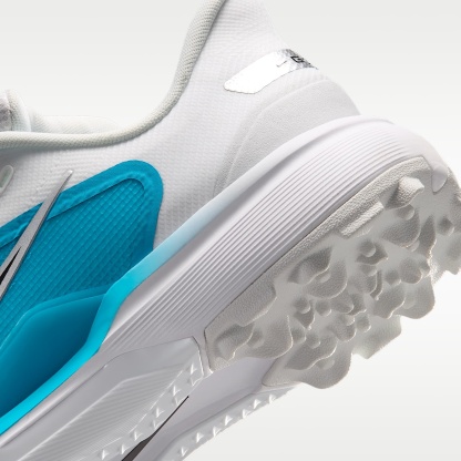 Nike Pegasus 1 G Golfschuh – Weiß/Light Current Blue/Schwarz