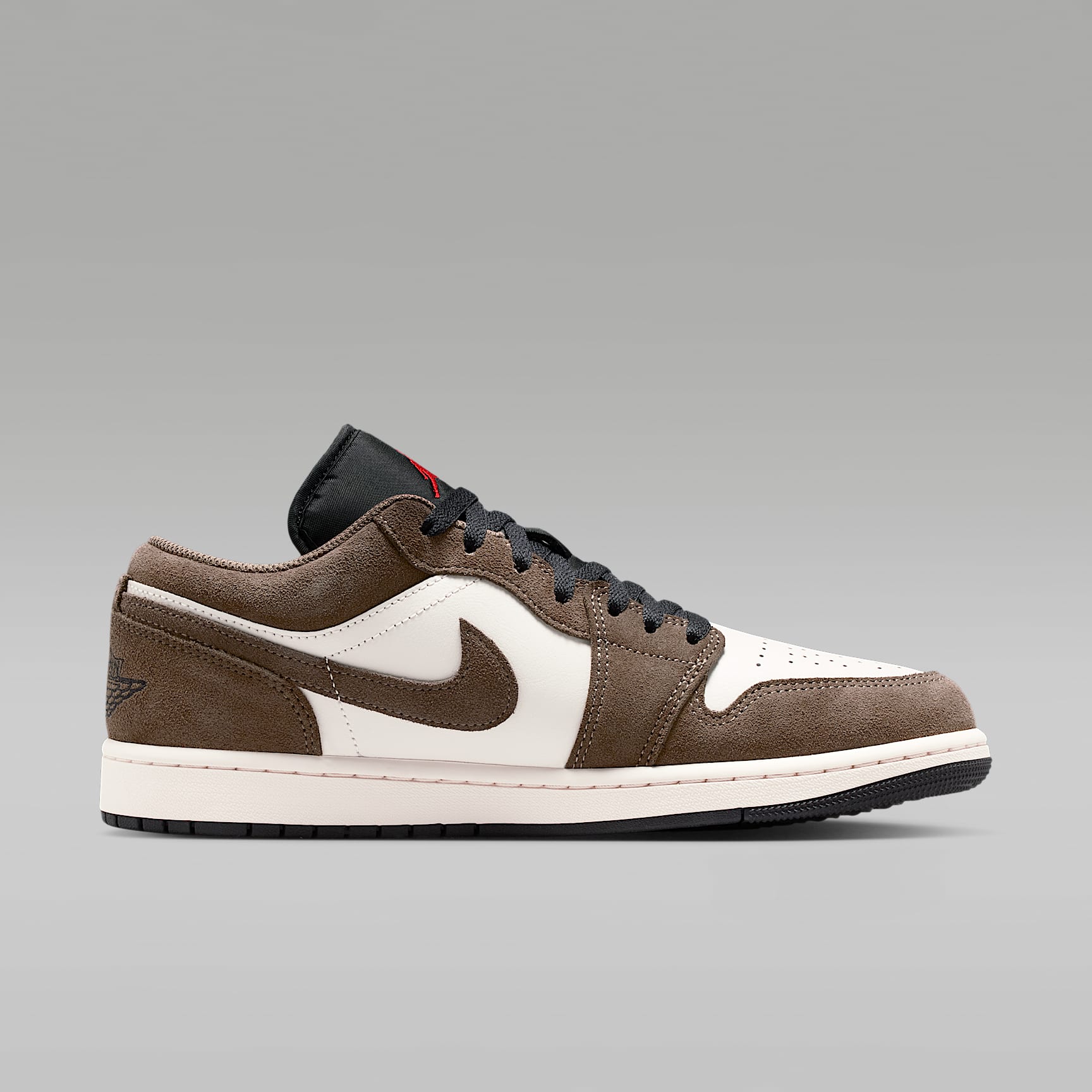 Air Jordan 1 Low Herrenschuh – Palomino/Phantom/Sail/Schwarz