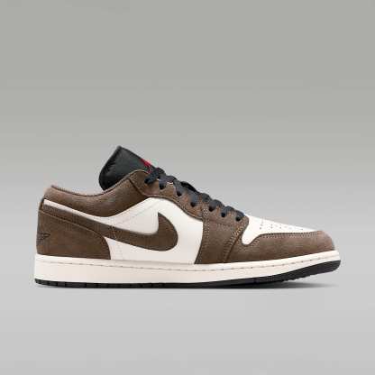 Air Jordan 1 Low Herrenschuh – Palomino/Phantom/Sail/Schwarz