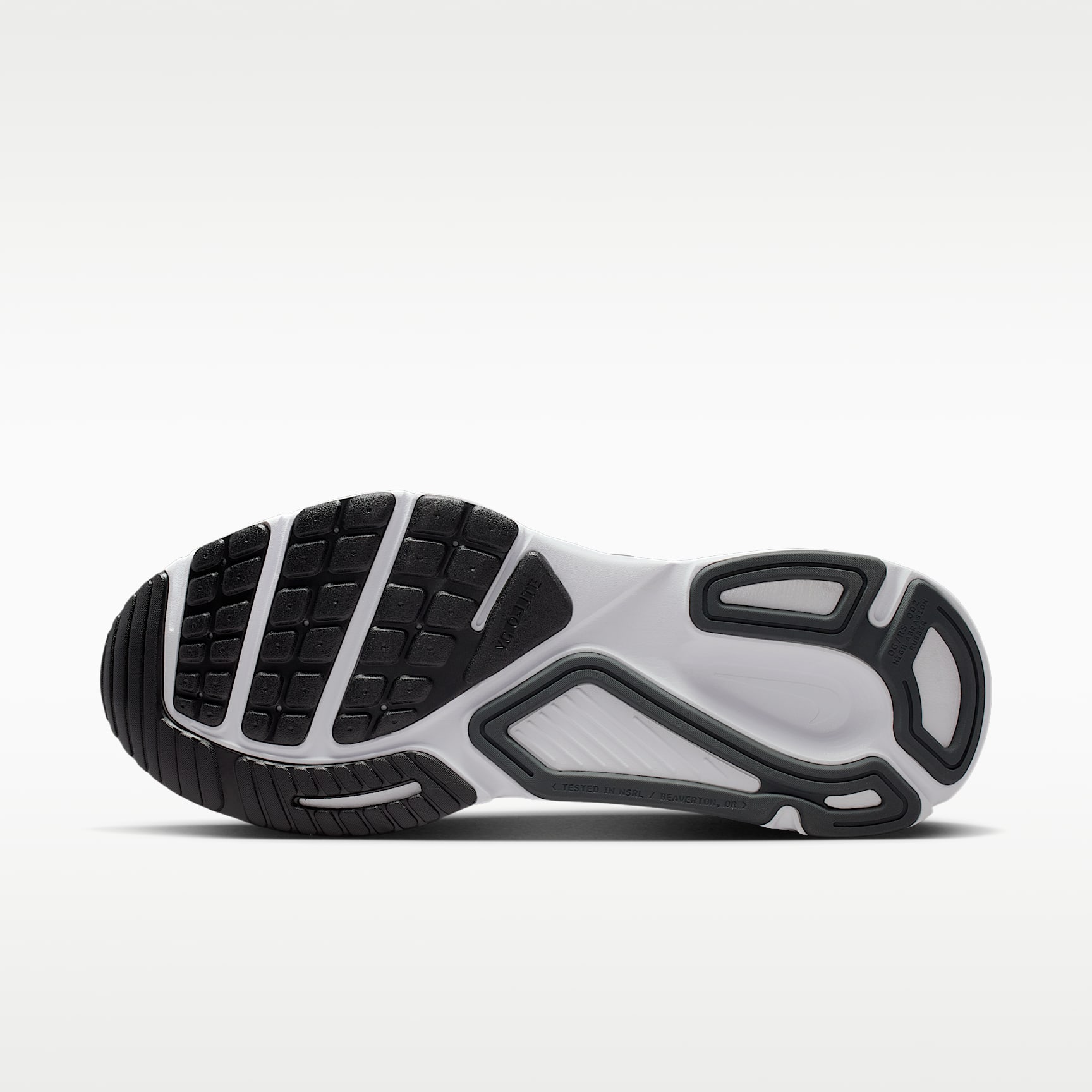 Nike Structure Plus Straßenlaufschuh (Herren) – Schwarz/Anthracite/Weiß