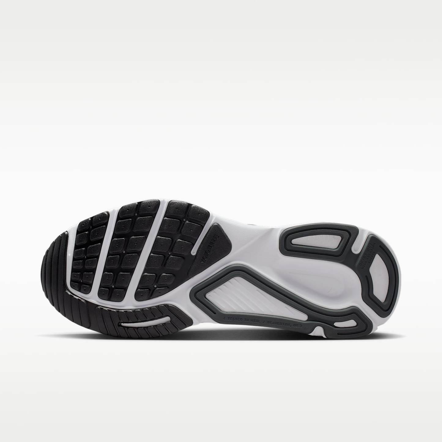 Nike Structure Plus Straßenlaufschuh (Herren) – Schwarz/Anthracite/Weiß