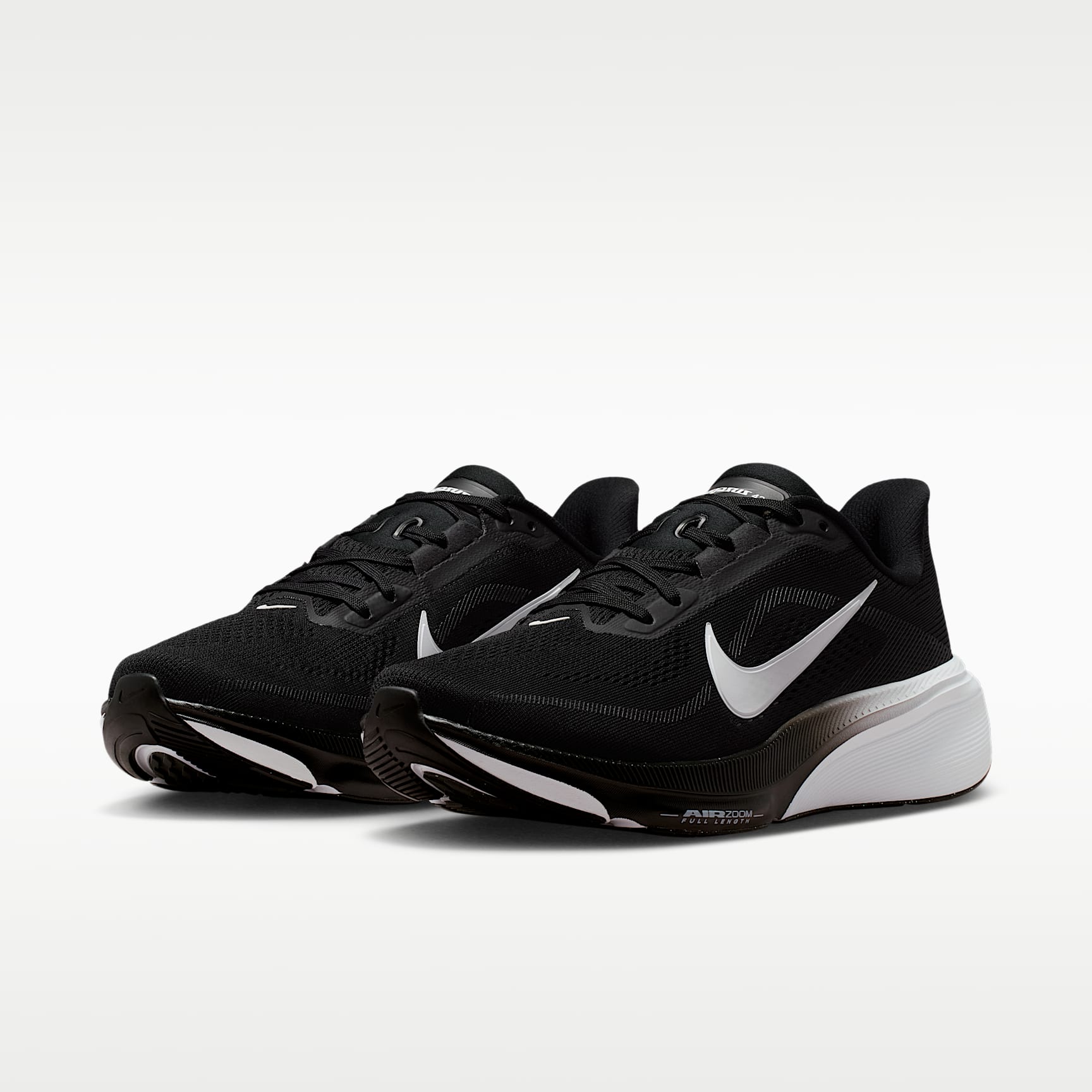 Nike Pegasus 42 Straßenlaufschuh (Damen) – Schwarz/Iron Grey/Weiß