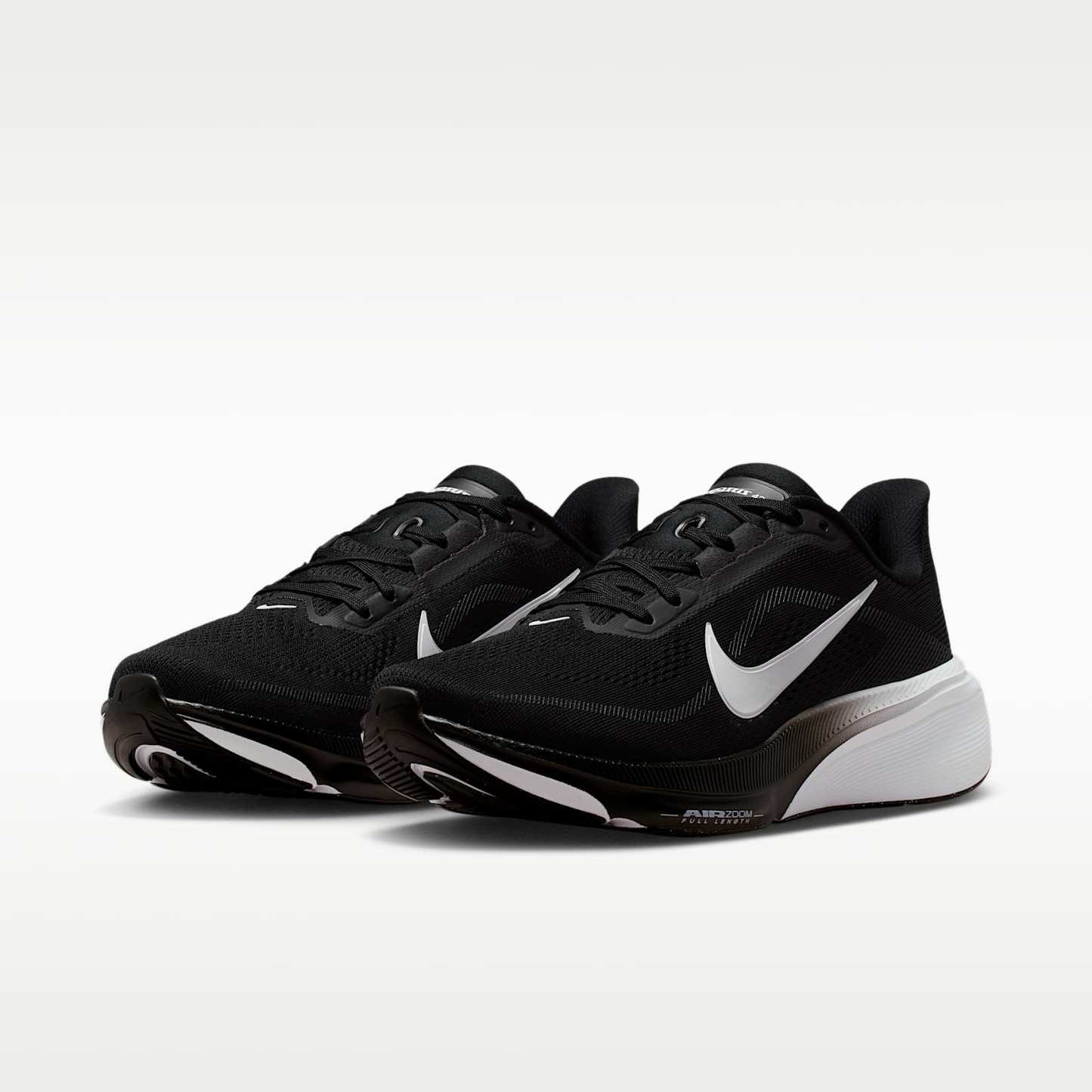 Nike Pegasus 42 Straßenlaufschuh (Damen) – Schwarz/Iron Grey/Weiß
