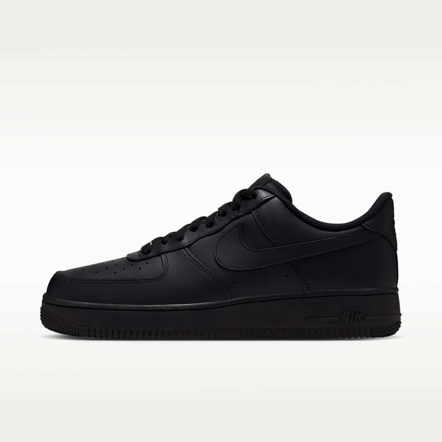Nike Air Force 1 '07 Herrenschuh – Schwarz/Schwarz
