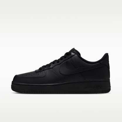 Nike Air Force 1 '07 Herrenschuh – Schwarz/Schwarz