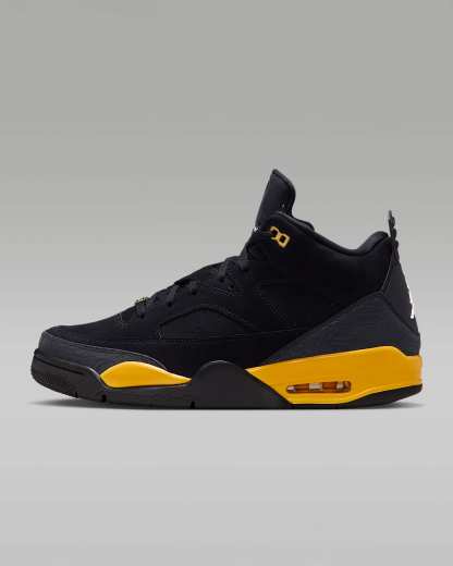 Jordan Son of Mars Low Herrenschuh – Schwarz/Tour Yellow/Dark Smoke Grey/Weiß