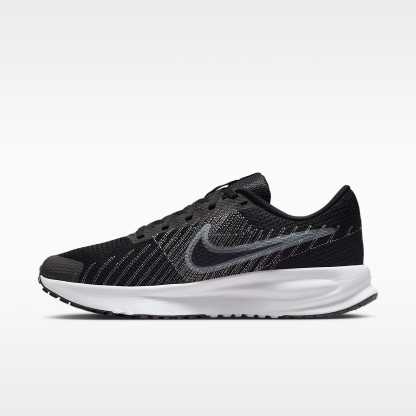 Nike Run Defy Straßenlaufschuh (Damen) – Schwarz/Wolf Grey/Weiß