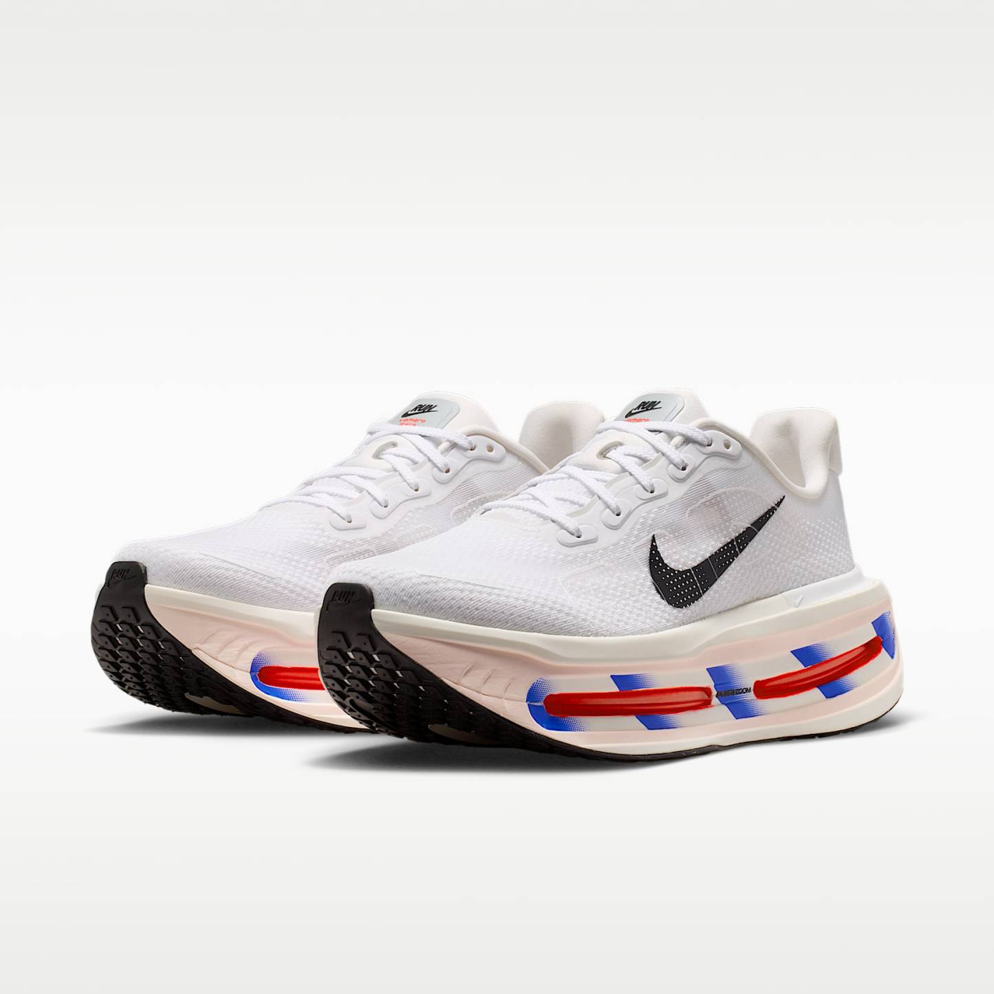 Nike Vomero Premium Straßenlaufschuh (Herren) – Weiß/Racer Blue/Bright Crimson/Schwarz