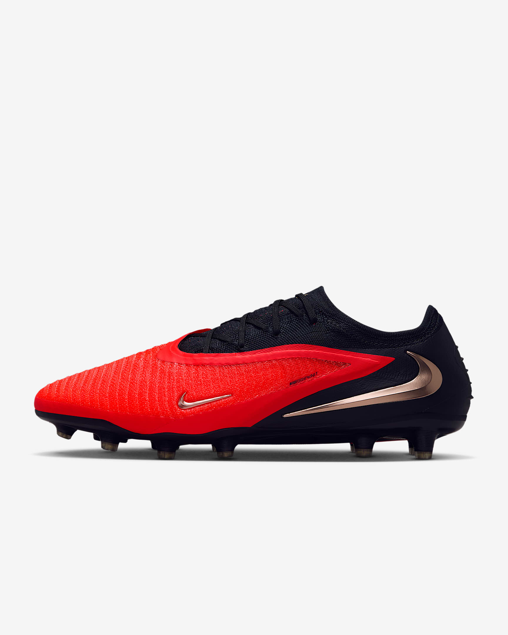 Nike Phantom 6 Low Elite Fußballschuh für Kunstrasen – Bright Crimson/Bright Crimson/Schwarz