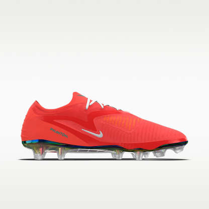 Nike Phantom 6 Low Elite By You personalisierbarer Fußballschuh für normalen Rasen – Racer Blue/Racer Blue/Multi-Color [9057535023]