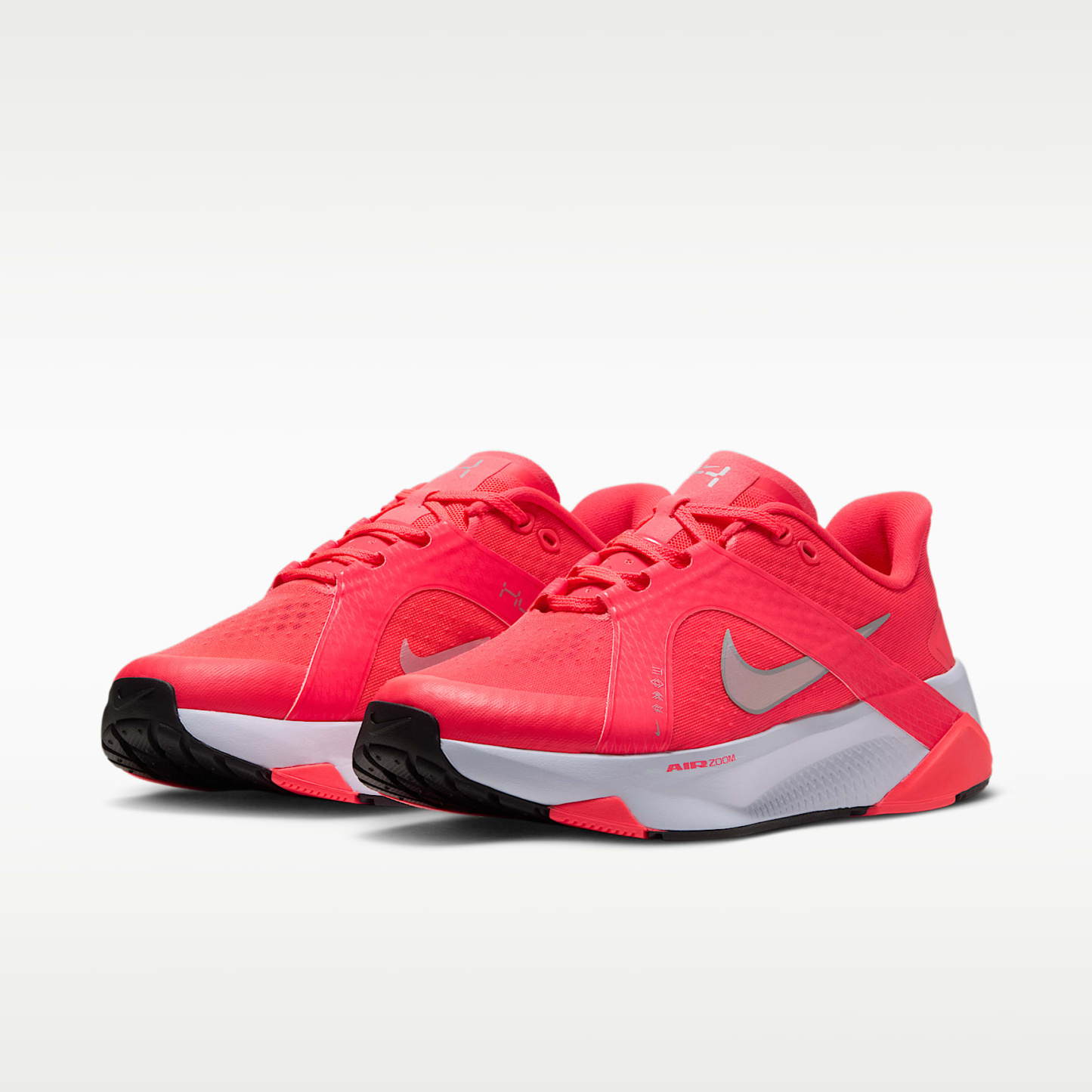 Nike Hybrid RN Trainingsschuh (Damen) – Laser Crimson/Football Grey/Football Grey/Metallic Silver