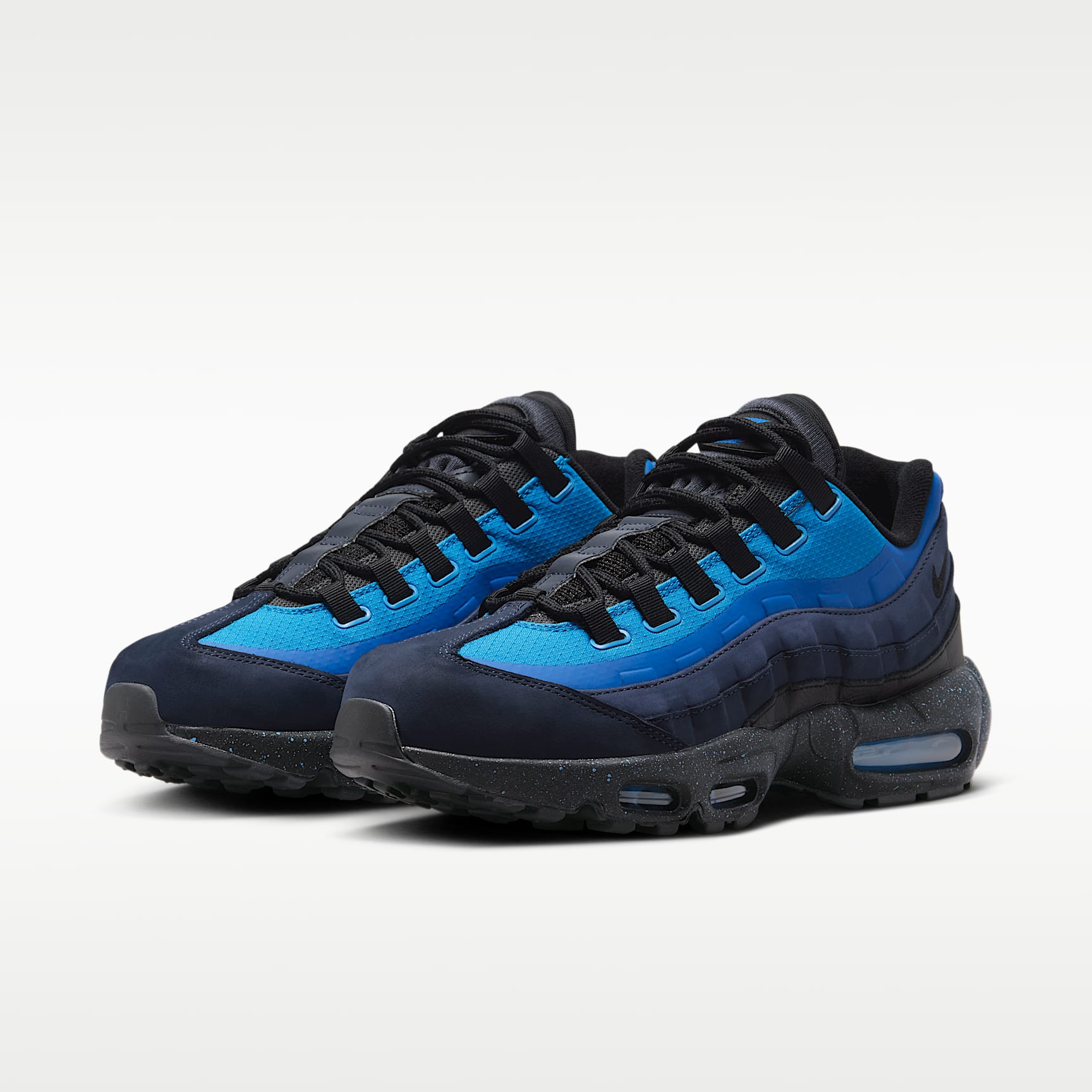 Nike Air Max 95 SP Schuh (Herren) – Obsidian/Harbor Blue/Schwarz