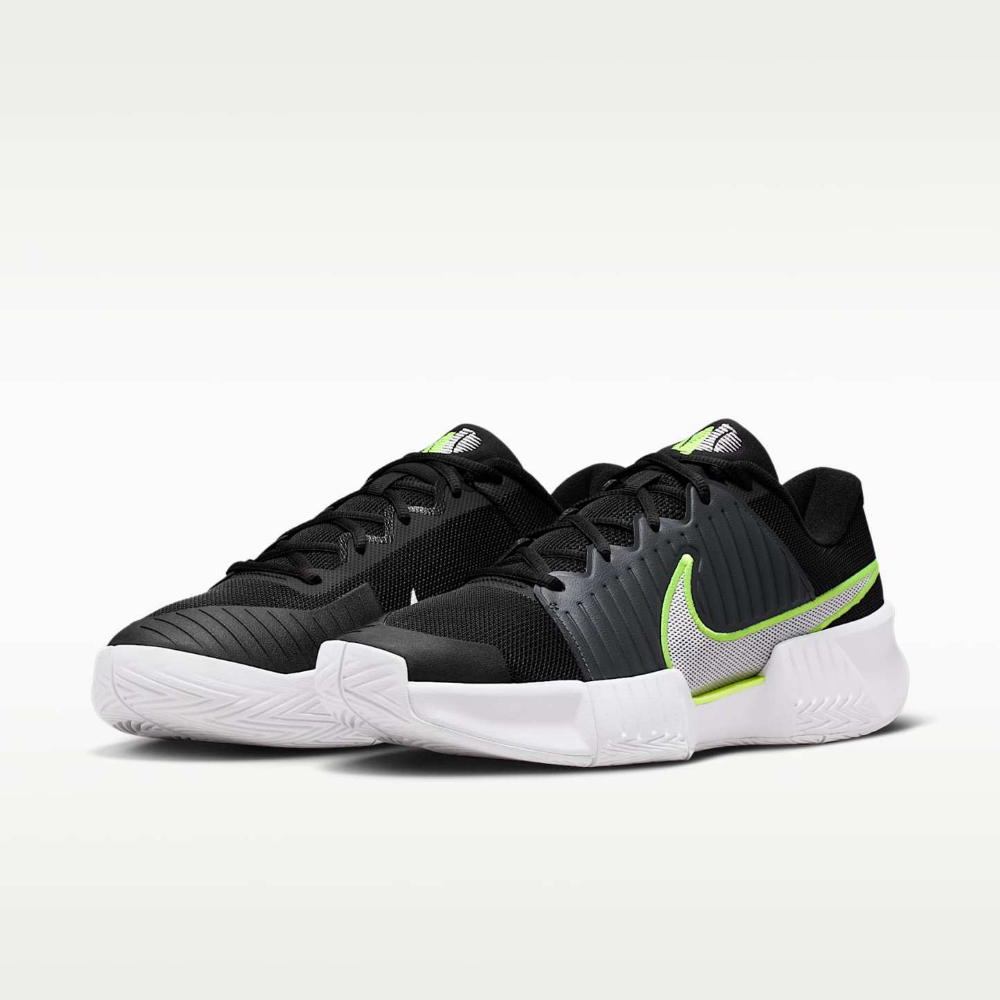 Nike GP Challenge Pro Herren-Tennisschuh für Hartplätze – Schwarz/Anthracite/Volt/Weiß