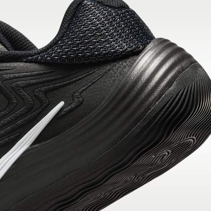 Nike Precision 8 Low Basketballschuh (Herren) – Schwarz/Weiß/Weiß