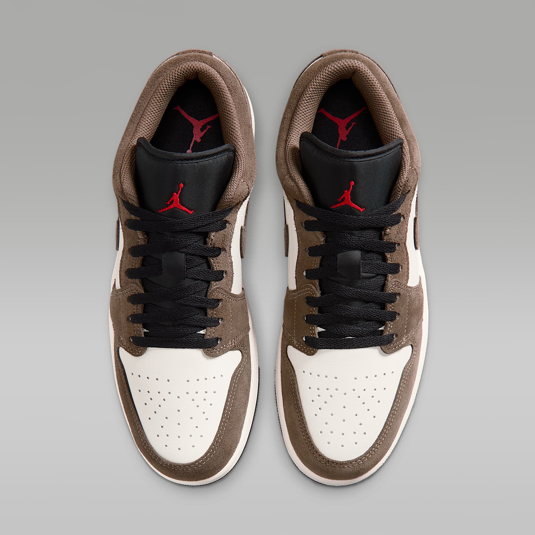 Air Jordan 1 Low Herrenschuh – Palomino/Phantom/Sail/Schwarz