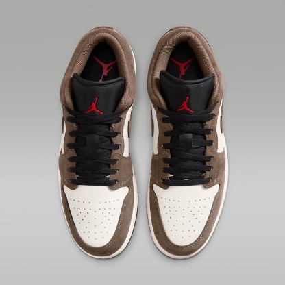 Air Jordan 1 Low Herrenschuh – Palomino/Phantom/Sail/Schwarz
