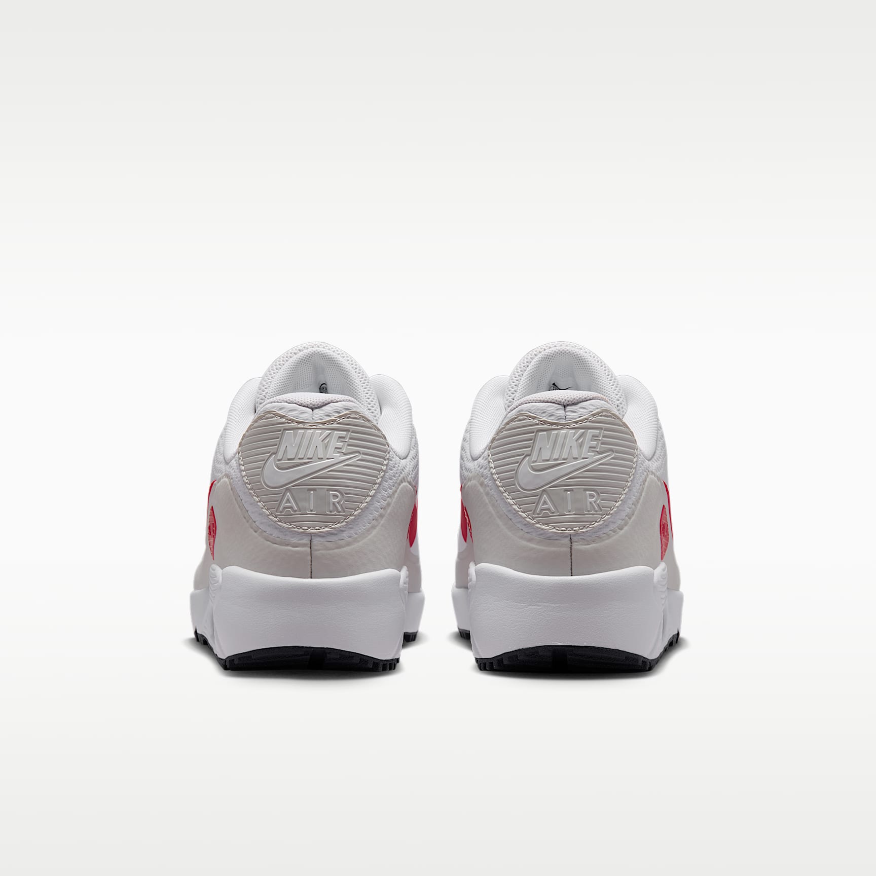 Nike Air Max 90 G Golfschuh – Weiß/Photon Dust/Midnight Navy/Fire Red
