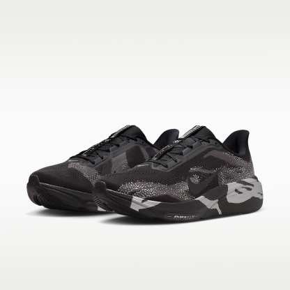 Nike Pegasus 42 Straßenlaufschuh (Herren) – Schwarz/Medium Ash/Metallic Silver/Schwarz
