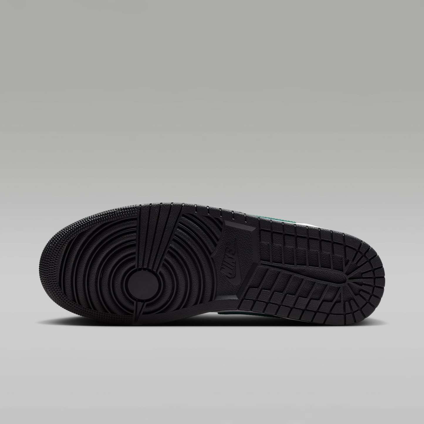 Air Jordan 1 Low Herrenschuh – Schwarz/Gorge Green/Summit White