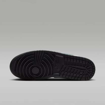 Air Jordan 1 Low Herrenschuh – Schwarz/Gorge Green/Summit White