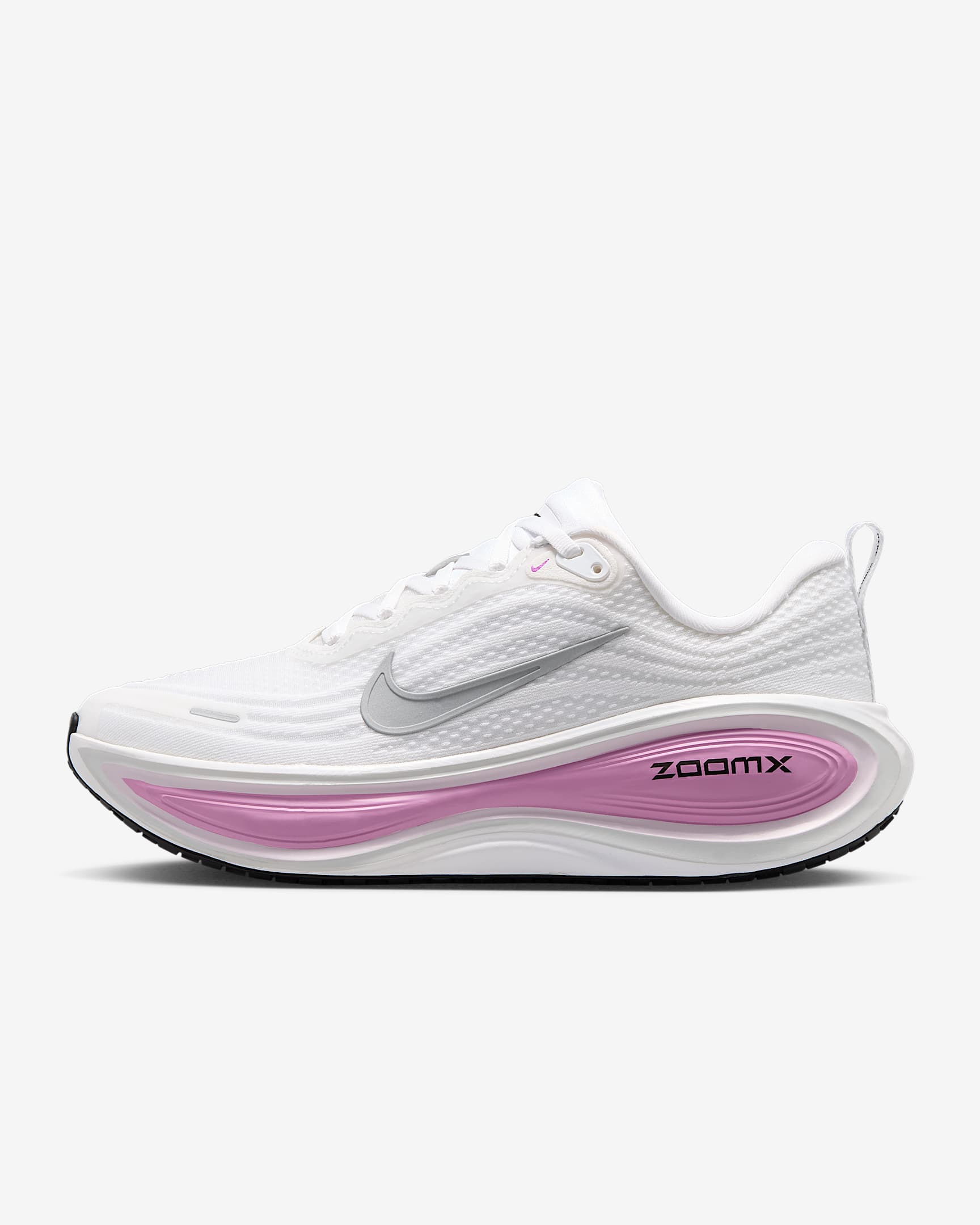 Nike Vomero Plus Straßenlaufschuh (Damen) – Weiß/Bleached Lilac/Summit White/Metallic Silver