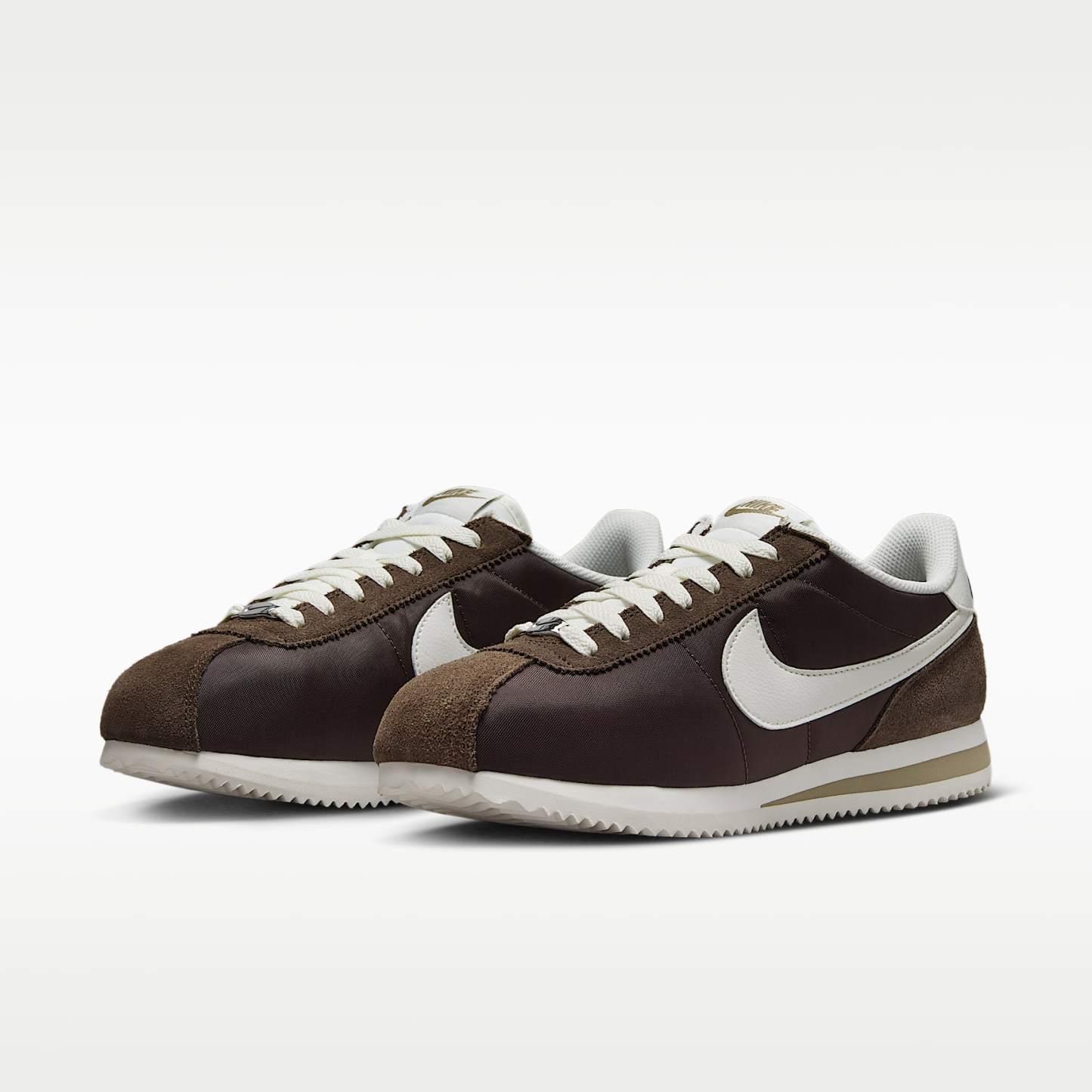 Nike Cortez Textile Schuh (Damen) – Baroque Brown/Khaki/Sail