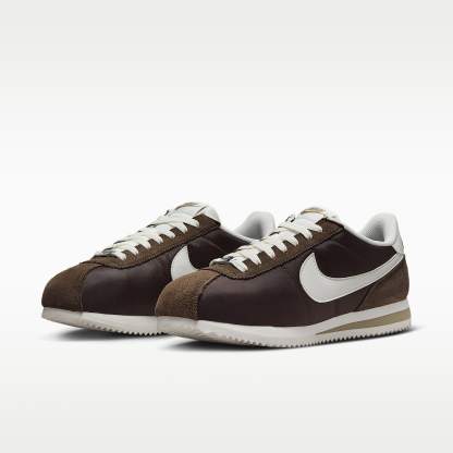 Nike Cortez Textile Schuh (Damen) – Baroque Brown/Khaki/Sail