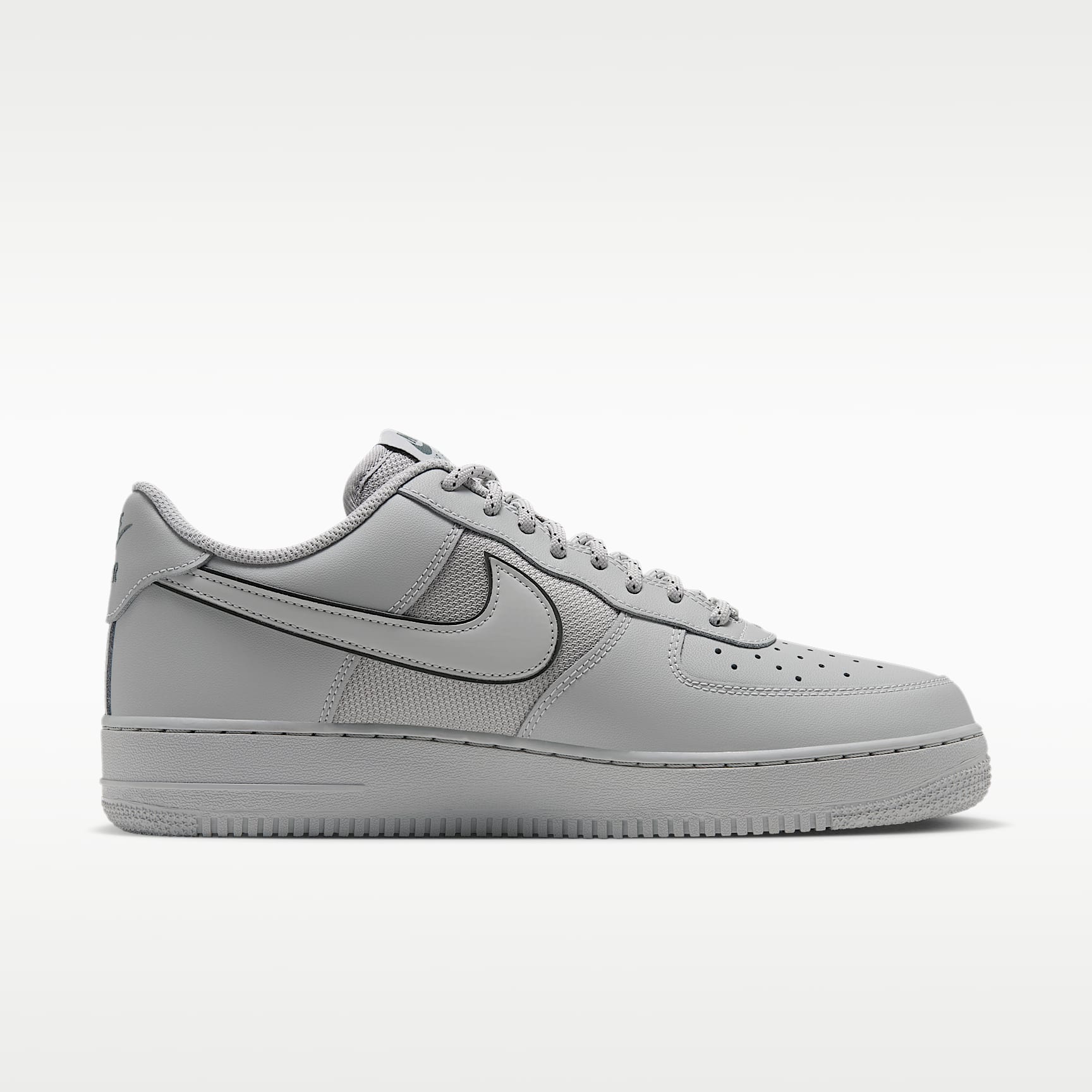 Nike Air Force 1 '07 LV8 Schuh (Herren) – Strata Grey/Strata Grey/Bomber Grey