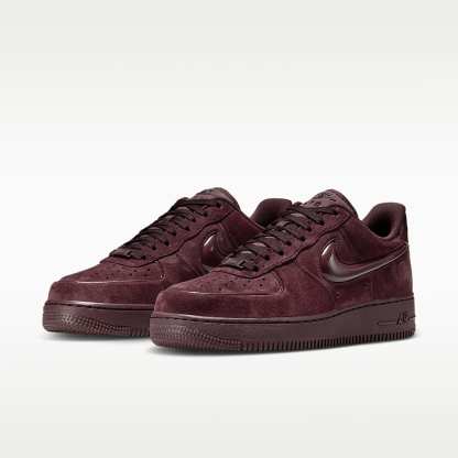Nike Air Force 1 '07 Schuh (Damen) – Burgundy Crush/Schwarz/Burgundy Crush