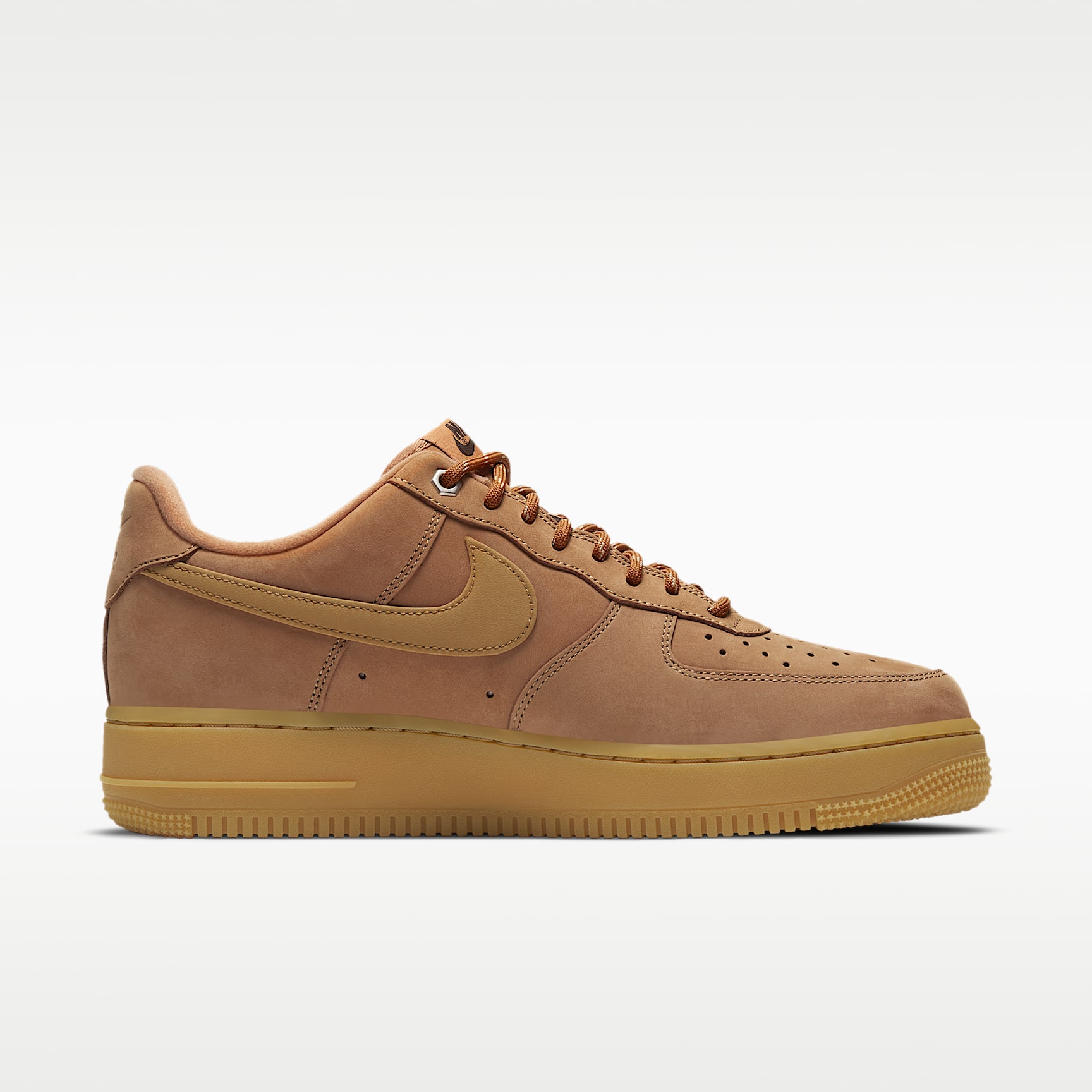 Nike Air Force 1 '07 WB Schuh (Herren) – Flax/Gum Light Brown/Schwarz/Wheat