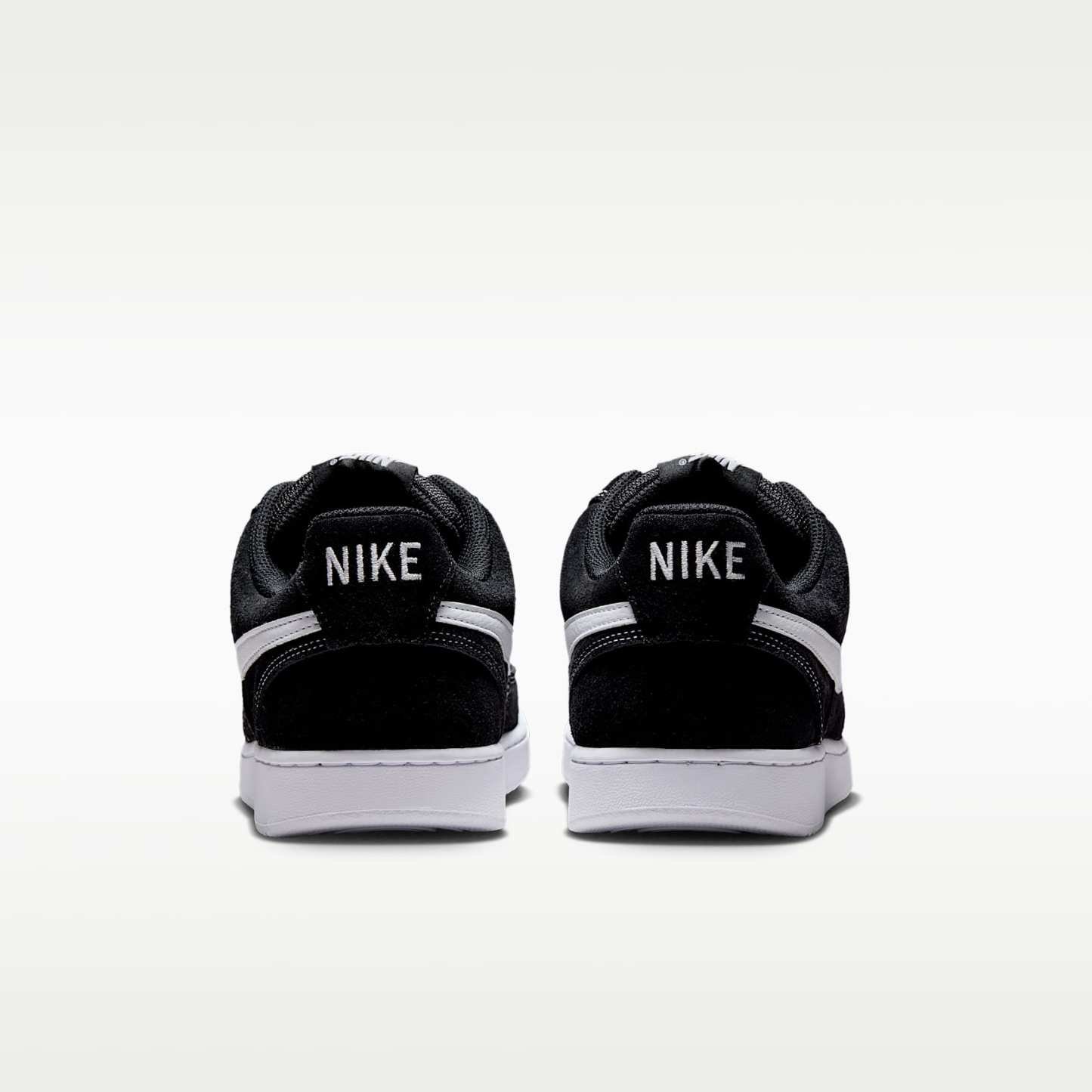 Nike Court Vision Low FL Schuh (Herren) – Schwarz/Weiß