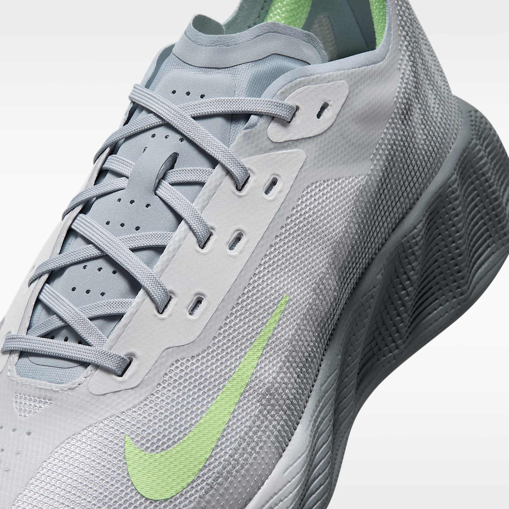 Nike Ava X Mesh Schuh (Herren) – Blue Grey/Obsidian Mist/Geyser Grey/Lime Glow
