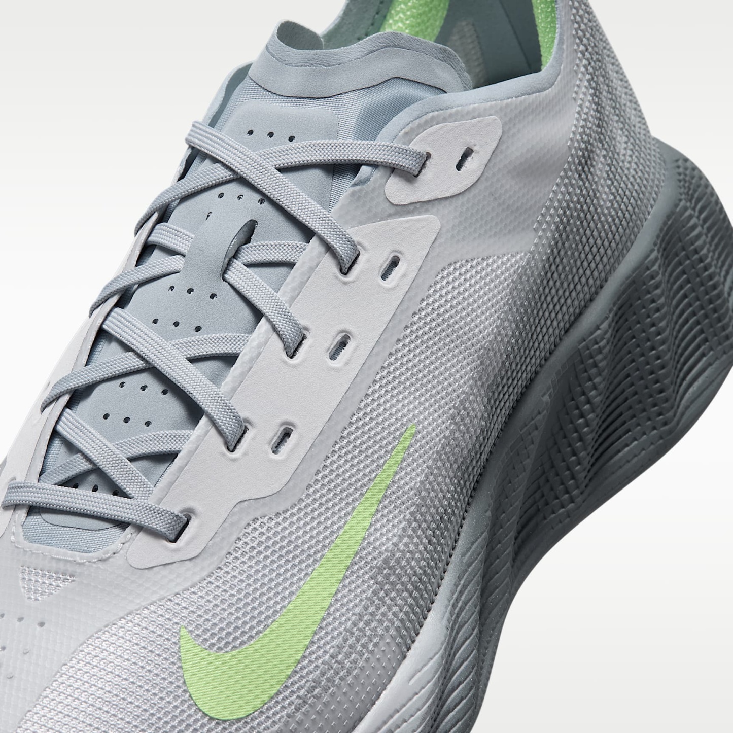 Nike Ava X Mesh Schuh (Herren) – Blue Grey/Obsidian Mist/Geyser Grey/Lime Glow
