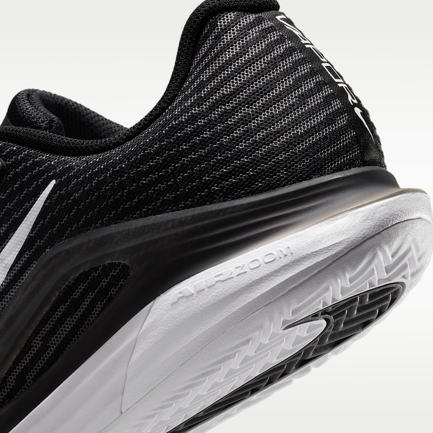 Nike Vapor 12 Tennisschuh für Clay Courts (Damen) – Schwarz/Dark Smoke Grey/Weiß