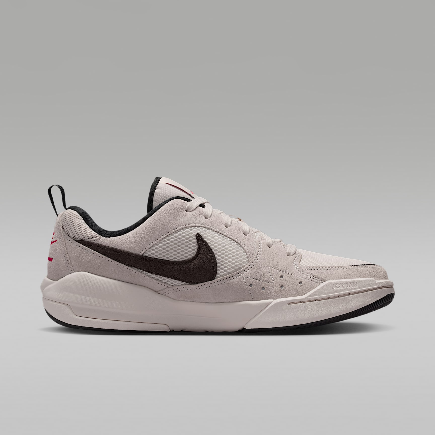 Jordan CMFT Era Schuh (Herren) – Phantom/Palomino/Schwarz/University Red
