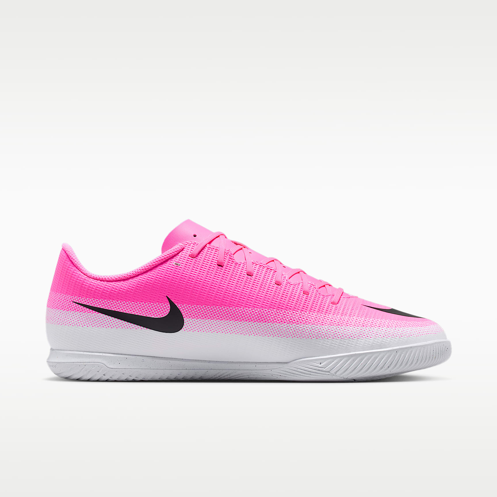 Nike Mercurial Vapor 17 Club Low-Top-Fußballschuh für Hallen- und Hartplätze – Multi-Color/Schwarz