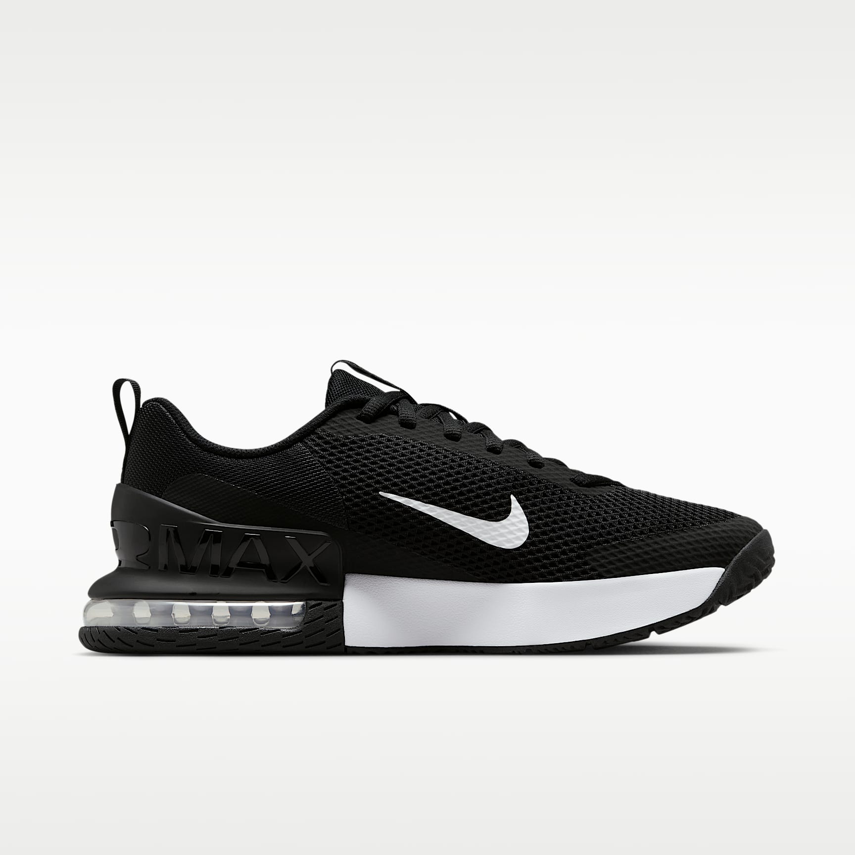 Nike Air Max Alpha Trainer 6 Workout-Schuh (Herren) – Schwarz/Schwarz/Weiß