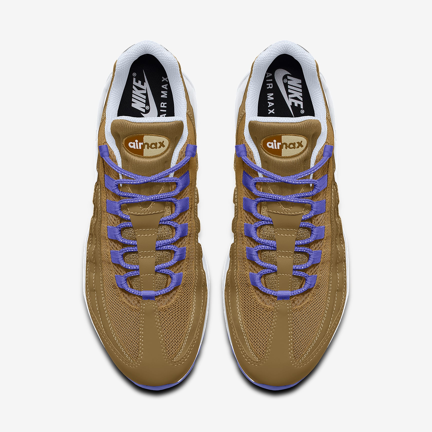 Nike Air Max 95 By You personalisierbarer Damenschuh – Multi-Color/Multi-Color/Multi-Color/Multi-Color [2978760131]