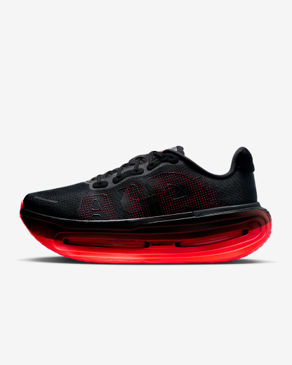 Nike Vomero Premium Straßenlaufschuh (Herren) – Schwarz/Bright Crimson/Schwarz
