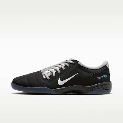 Nike Total 90 Fußballschuh – Schwarz/Gamma Blue/Metallic Silver
