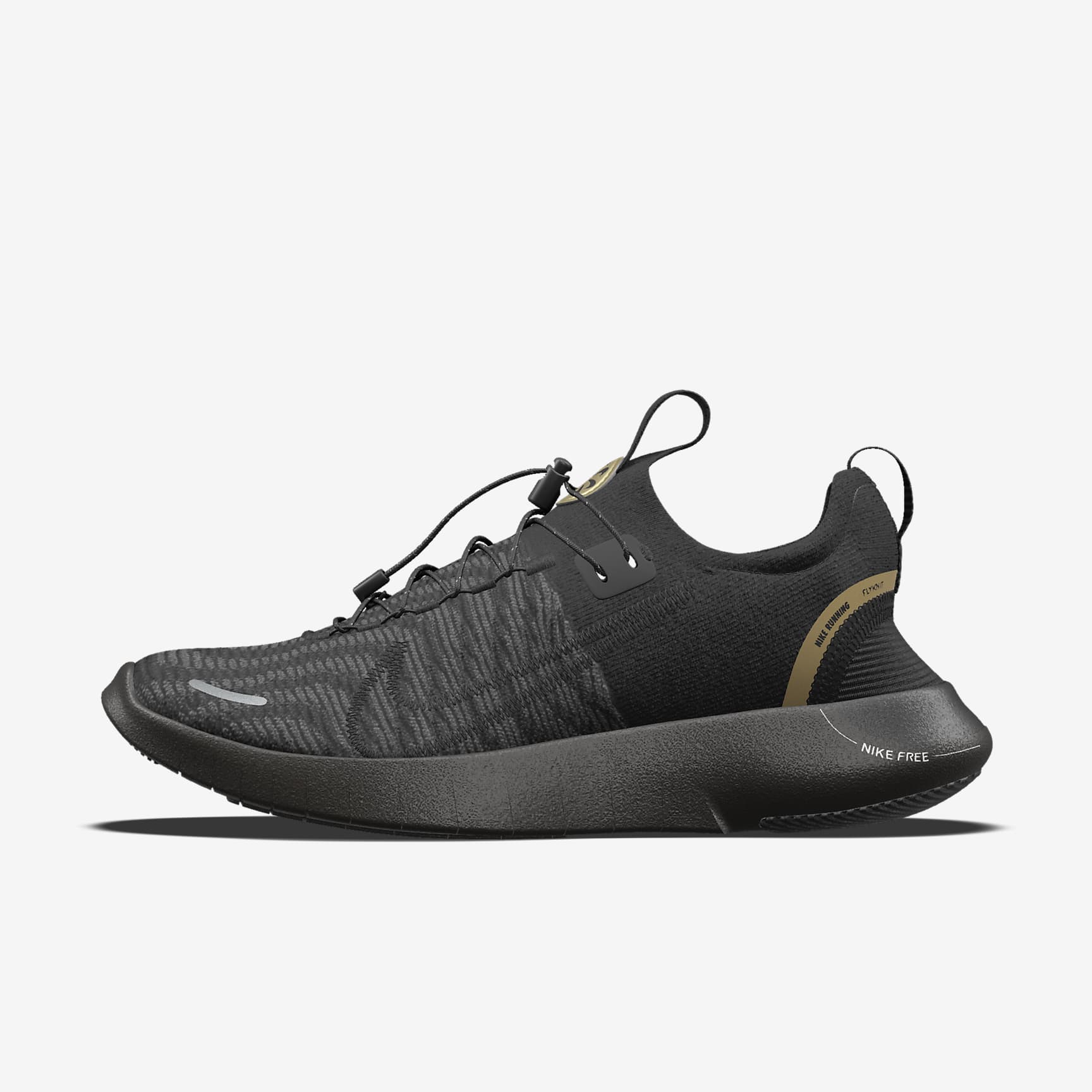 Nike Free RN By You personalisierbarer Straßenlaufschuh für Herren – Weiß/Platinum Tint/Weiß [3622710272]